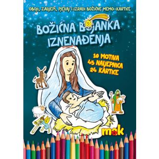 Božićna bojanka iznenađenja